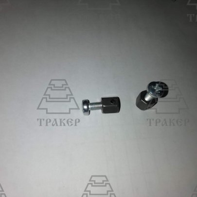 Гайка М4 зажим троса капота с винтом (292655-п29)