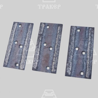 Боковина ПЛЖ.51.200-06 (сормайт) РЗЗ с наплавкой (доска полевая широкая) Рубцовск (комплект 3шт)