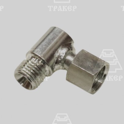 Угольник соединительный S17 (М14*1,5-М14*1,5) с гайкой