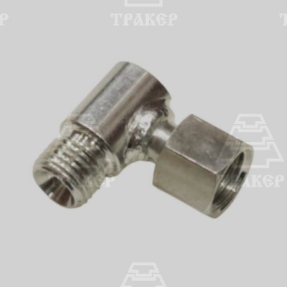 Угольник соединительный S17 (М14х1,5-М14х1,5) с гайкой