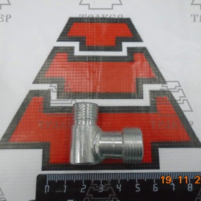 Угольник соединительный S19 (М16*1,5-М16*1,5)