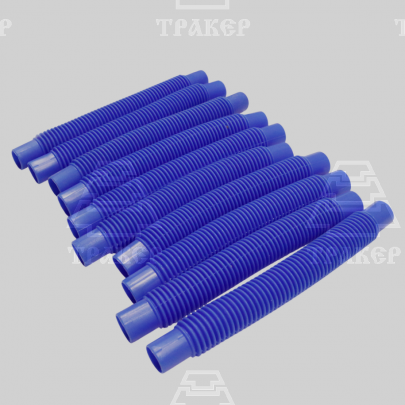 Семяпровод (трубка) 30*350 СЗ -3,6 синий силикон (комплект 10шт)
