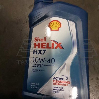 Масло SHELL Helix HX 7 10w40  моторное  1л. полусинт.