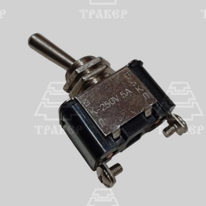 Выключатель 5108.3709 (тумблер) 2-х позиц.(крепл.гайкой)