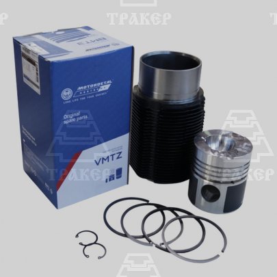 Поршневая группа Д-144-1000105 с поршн. кольцами (Кострома) 7669 (компл. из 4шт)