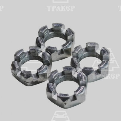 Гайка М24х1,5 корончатая рулевого пальца 853514 (комплект 4шт)