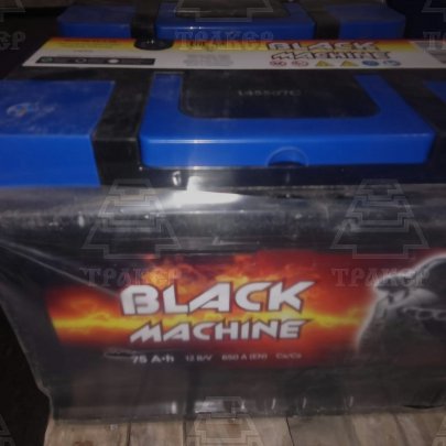 Аккумулятор 6ст - 75 Black Machine - пп