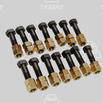 Болт 12-41-109-А крепл. лебёдки+2 гайки (комплект 14шт)