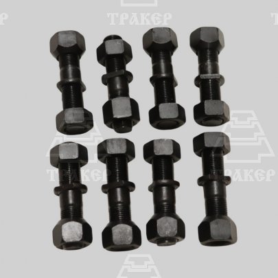 Шпилька в сб. с гайками 2 ПТС-4, КТУ-10 (М18х1,5) лев. 887А-3103016-31 (комплект 8шт)