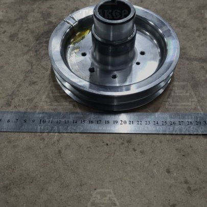 Шкив 245-1005131-Д-01 коленвала ГАЗ 3308/3309/Валдай 245.7Е3дв (под шпонку) ЗАВОД