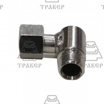 Угольник соединительный S22 (М18*1,5-М18*1,5) с гайкой