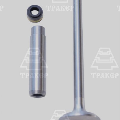 Клапан выпускной 240-1007015 +втулка 245-1007032 + маслосъемный колпачок 240-1007020 (компл. по 1шт)