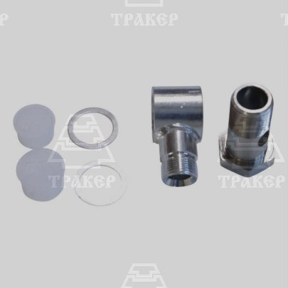 Угольник в сборе (BANJO) г/цилиндра поворота М24х1,5 с болтом М27х2,0