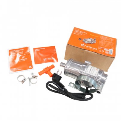 Электроподогреватель двигателя предпусковой ГОЛЬФСТРИМ-2000 с помпой 220В 2000Вт AIRLINE