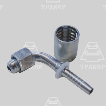 Фитинг S19 DK(Г) М16х1,5 90° с муфтой DN8 2SN