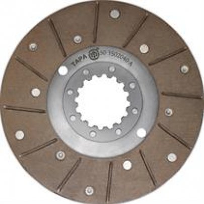 Диск 50-3502040А тормозной и блокир. муфты с накладками (ТАРА)