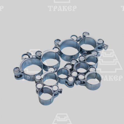 Хомут силовой 17х19; 20х22; 23х25; 29х31; 32х35 (комплект по 2шт)
