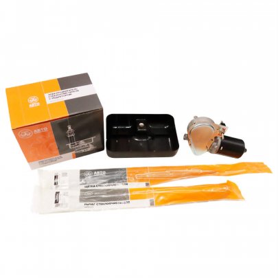 Привод стеклоочистителя 672.5205 МТЗ в сб. с рычагом