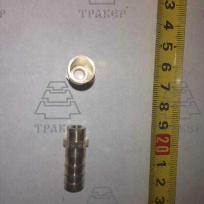 Штуцер с внутренней резьбой М6*1/ф 10мм под шланг