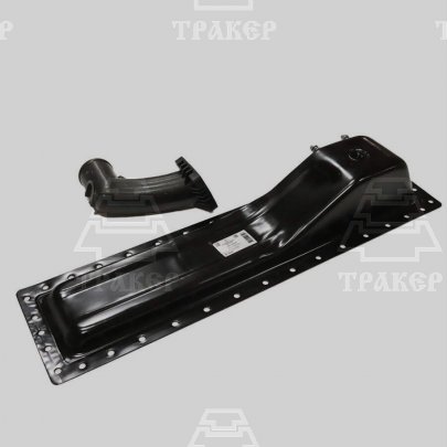 Бак радиатора 85у.13.055 нижний А-41, А-01, ТТ-4 с отверстием под кран слива
