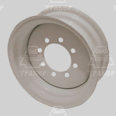 Диск колеса 2ПТС-4 (8 шпилек) цельный в сб.(6.00Fx16-00.00.000-01)