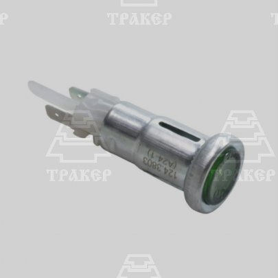 Фонарь 124.3803 (А24-1)контрольной лампы ПД 20 (глазок) зеленый