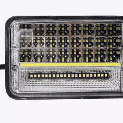 Фара противотуманная (Прямоугольная) универсальная 126W 3780LM