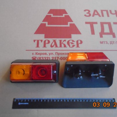 Фонарь ФП-209 задний ЛЕВ. (метал)