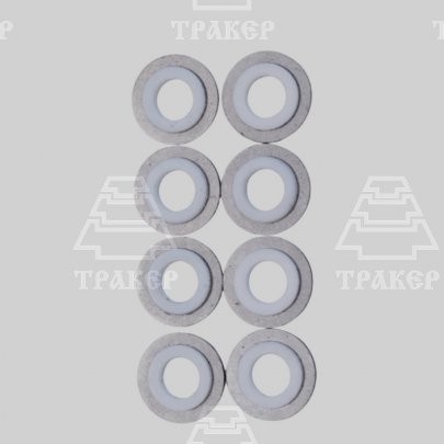 Прокладка 245-1111020-А форсунки (с фторопластом) РФ (комплект 8шт)
