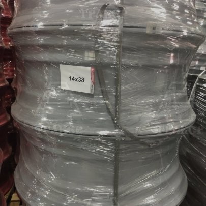 Диск колеса DW14Lx38 (DW14Lx38-3107020-01.20) задний цвет серый (БЗТДиА)