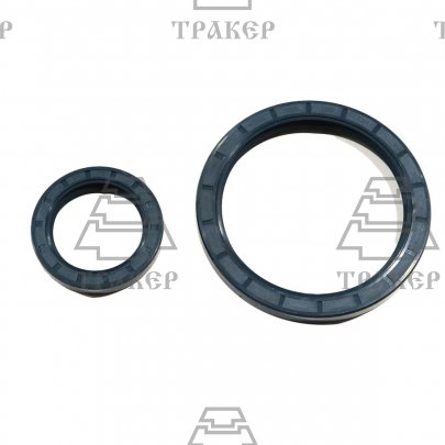 Комплект сальников к/вала (50х70) 1 шт.+(100х125) 1 шт.СИНИЕ