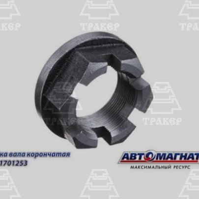 Гайка 50-1701253-01 вторичн.вала Автомагнат Выгодные цены на автозапчасти для тракторов и спецтехники в Veshenskaya.traker.ru с доставкой в станице Вешенская и Ростовской области