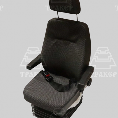 Сиденье 80К-6800010-02 с подлокотниками, с подголовником и ремнем безопасности (БЗТДиА) Выгодные цены на автозапчасти для тракторов и спецтехники в Lodeynoe.traker.ru с доставкой в Лодейном поле и Ленинградской области