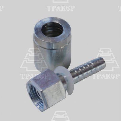 Фитинг S22 DK(Г) М18х1,5 0° с муфтой DN10 2SN