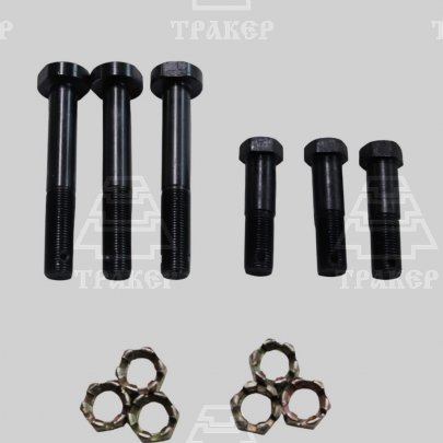 Болт 55-16-38 кардана+болт12-16-20 (по 3шт)+Гайка М16х1,5 корончатая 12-16-22 (6шт) Выгодные цены на автозапчасти в Traker.ru с доставкой по всей России