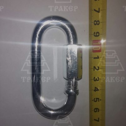 Карабин винтовой (соединитель цепей с гайкой) 10мм