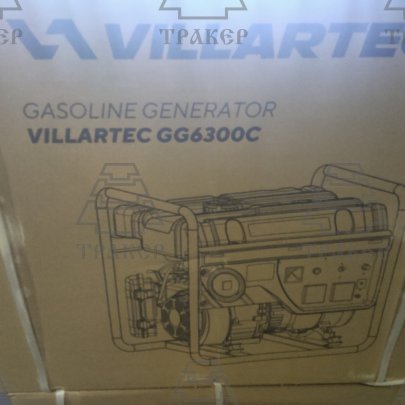 Генератор бензиновый VILLARTEC GG 6300C, 5,0/5,5кВт арт. GG6300C