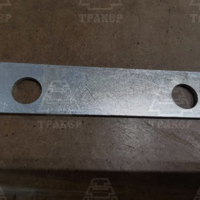 Прокладка 081.27.02.503 прижима противореза (сталь, два отверстия)