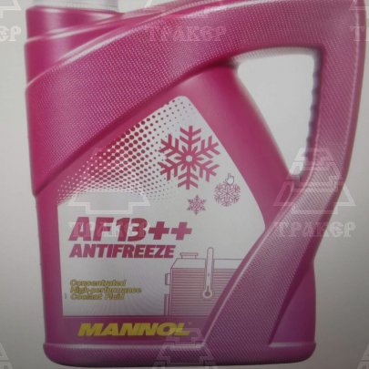 Антифриз Mannol AF-13++ (красный) 5л
