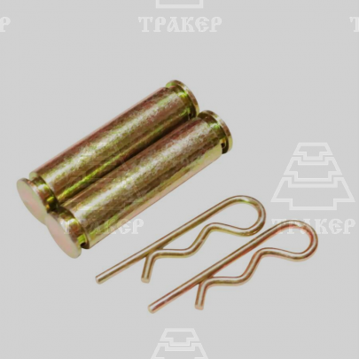 Палец 90-1212037 ЦС-75, ЦС-100 (25мм) задней навески + шплинт А61.07.001 (комплект по 2шт)