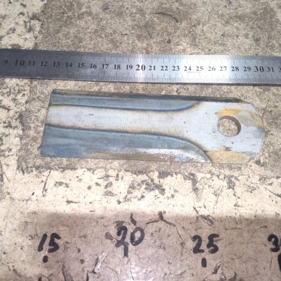 Нож 10Б.14.62.120ТР измельчит. (d=18)  (толщ. 5мм)(Закалённый)