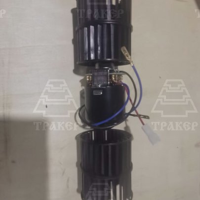 Моторчик отопителя 681.3780 (24В/90Вт) в сборе с 2-мя крыльчатками (Автомагнат)