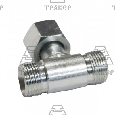 Тройник S24 (М20*1,5-М20*1,5-М20*1,5) с гайкой