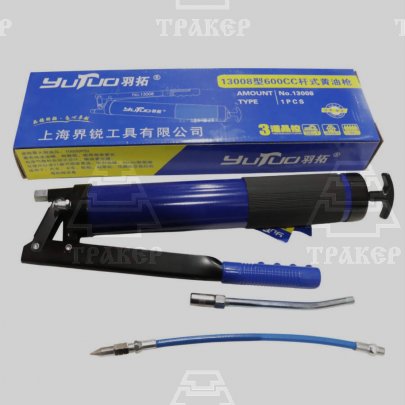 Шприц рыч.-плунж.600мл. под тубу