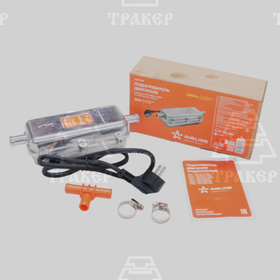 Электроподогреватель двигателя предпусковой ТАЙФУН-2500 с встроенной помпой 220В 2500Вт AIRLINE