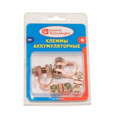 Клеммы АКБ GT-M060012 (2 шт. цинк)