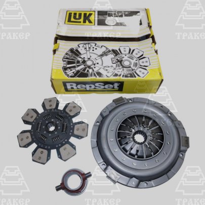 Корзина 633308710 сцепления+диск металлокерамика + отводка (к-т) LUK (Китай) лепестковое МТЗ