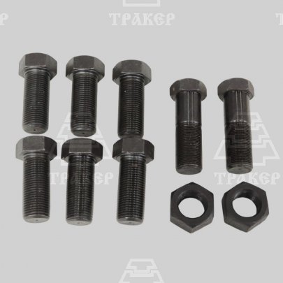 Болт М24х55 шаг 2,0 крепления бортовой(6шт)+12-15-29А1(2шт)+Гайка М24х1,5 на струну ГПШ(2шт)