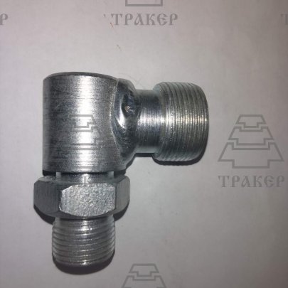 Угольник переходной S24*S32 (М20*1,5-М27*1,5) с гайкой