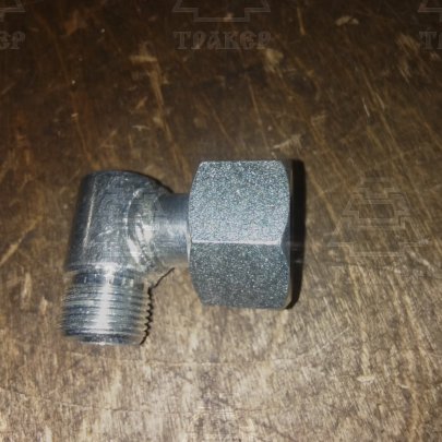 Угольник переходной S24хS32 (М20х1,5-М27х1,5) с гайкой